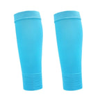 Loogdeel 1 Pair Football Socks Soccer Leg Brace Sleeves Breathable Sport Sock Adult Kids Shin Guards Calf Protection Leg Cover