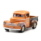 #NEW Children Car Pixar Cars 2 3 Lightning McQueen Fillmore Frank 1：55 Metal Model Racing Car Toy Children's Birthday Gift