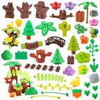 Forest Building Blocks Plant & Tree Accessories for Kids