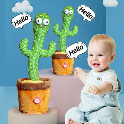 Dancing Cactus Toy – Talking, Singing, Wriggling Plush Interactive Toy