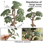 Oenux Simulation Wild Animal Chimpanzee Orangutan Gorilla Tree Sloth Monkey Model Action Figures Garden Miniature Decoration Toy