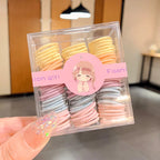 90pcs/set Korean Style Candy Color Hair Rope for Kids High Stretch Hair Tie Fashion Girl Scrunchies