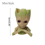 Modern Vases For Flowers Pot Groot Garden Pots Planters Anime Figurines Home Decoration Accessories Office Storage Pen Case