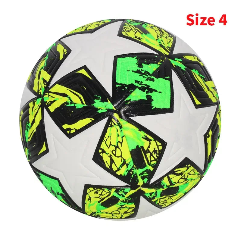 Standard Seamless Soccer Ball High Quality PU Material Size 4 5 Professional Outdoor Sports Match Training Football