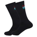 New UAE Cycling Socks rTeam Bike Nurse Compression Road Bike Running Mtb Knee-high White Sports Running Football Socks
