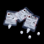 10pcs Halloween Cosplay Drink Container Bag Vampire Blood Pouch Props Zombie Beverage Food Class PVC Water Bottle Decors