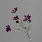 Pastoral Chrysanthemum Cosmos Branch Artificial Flowers Daisy Gesang Floral Wedding Party Vase Home Decor Ornaments Photo Props