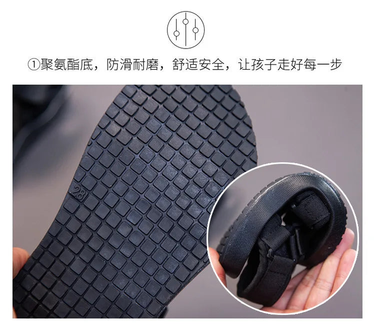 Boys Casual Beach Sandals Breathable Summer Shoes for Kids