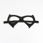 Catwoman Mask Masquerade, Face Cat Kitten Leather Mask for Women Women Girls Cosplay Mask for Halloween Carnival Party