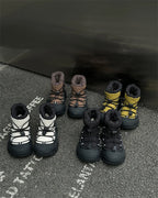 2025 New Winter Children Snow Boots For Boys Waterproof Warm Fur Rubber Sole Non-slip Fashion Girls Boots EU 26-37