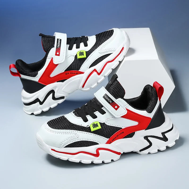 Boys Summer Mesh Sneakers Breathable Running Sports Shoes Kids