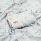 Kangobaby #My Soft Life# 100% Cotton Baby Muslin Blanket Infant Bath Towel Size 80x80cm