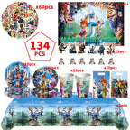 NEW Zootopia Party Favor Zootopia 2 Birthday Decoration Judy Nick Gary Party Supplies Zootropolis Coil Notebook Box Bag Card Kid
