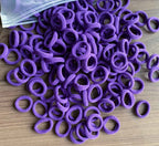 50/100Pcs Colorful Nylon Hair Bands for Children Scrunchie Hair Ties Rubber Band Kids Elastic Hair Leagues Girl Hair Accessories