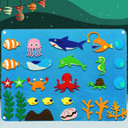 Farm Animals Felt Story Board for Kids Learning & Storytelling