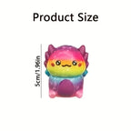 hot 12/24PCS Kids Adult Mini Kawaii Newt Cute Stress Relief Squeeze Toys Random Slow Rising Toy Carnival Goodie Party Send Gift