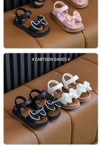 Girls Bow Princess Sandals Stylish Summer Footwear for Kids