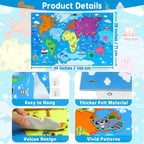 Zoo Animals Felt Story Board Montessori Learning Toy