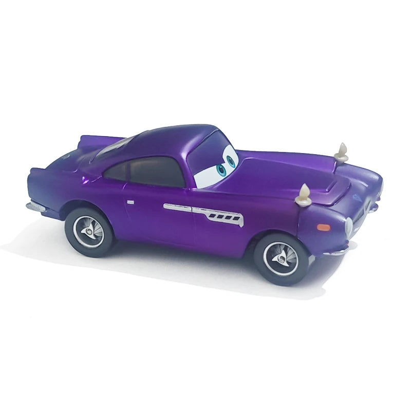 Cartoon Pixar Cars Lightning McQueen 1/55 Metal Die Casting Anime Figure Storm Jackson Racing Toys Collectibles Children's Gifts