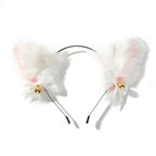 Lolita Cat Ear Paw Gloves Hairband Dance Prom Halloween Cat Ears Headwear Cosplay Cat Ear Anime Party Costume Bell Headwear High
