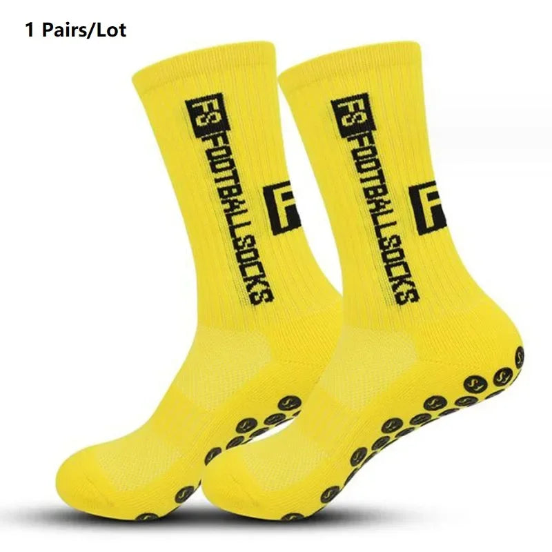 1/3/10 pairs fessional Non-slip Football Socks Men Women Sports Socks Silicone Bottom Soccer Sport Running Cycling Grip Sock