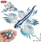Oenux Sea Life Animals Coral Octopus Nautiloidea Crab Starfish Ocean Model Action Figures Educational Collection Toy Kid Gift