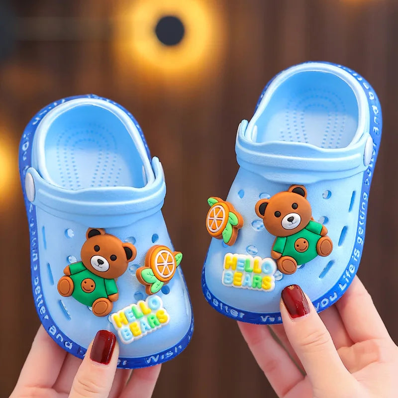 Kids Cartoon Summer Sandals Soft Garden Shoes for Children