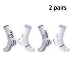 1/2/3 Pairs Soccer Socks Gym Socks Football Socks Men Women Non-slip Elastic Sport Grip Socks Floor Yoga Socks Cycling Socks