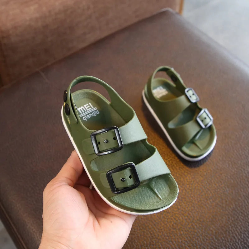 Kids Closed Toe Sandals Lightweight Beach Shoes for Children