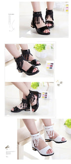 Girls Bow Sandals Princess Summer Shoes for Kids Fashion Cute Beach Wear