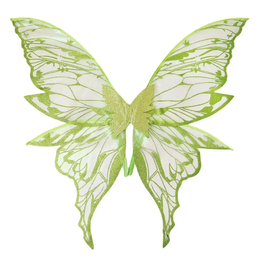 Magical Adults Fairy Wings Girls Sparkling Angel Wings  Costume Wings for Halloween Costume Dress up Party Favor Christmas Gift