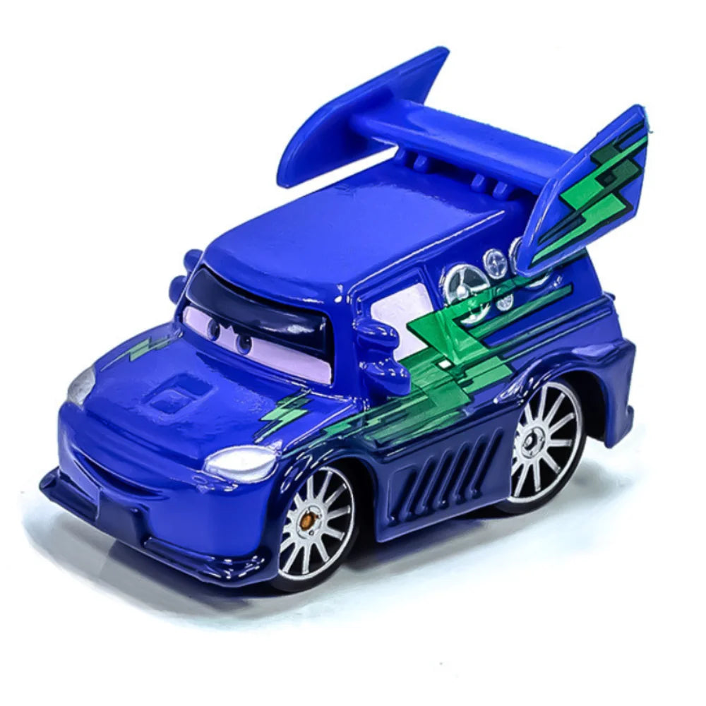 #NEW Children Car Pixar Cars 2 3 Lightning McQueen Fillmore Frank 1：55 Metal Model Racing Car Toy Children's Birthday Gift