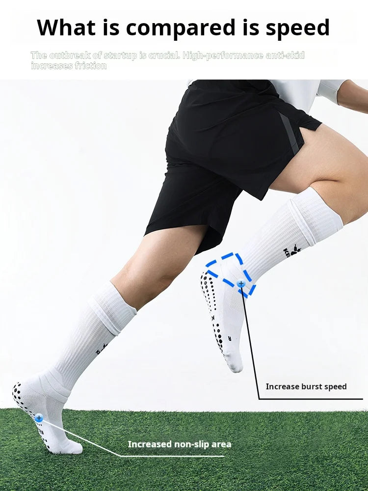 Kelme Football Socks Men's Middle Tube Thick Towel Bottom Youth Professional Competition Training Non Slip Socks