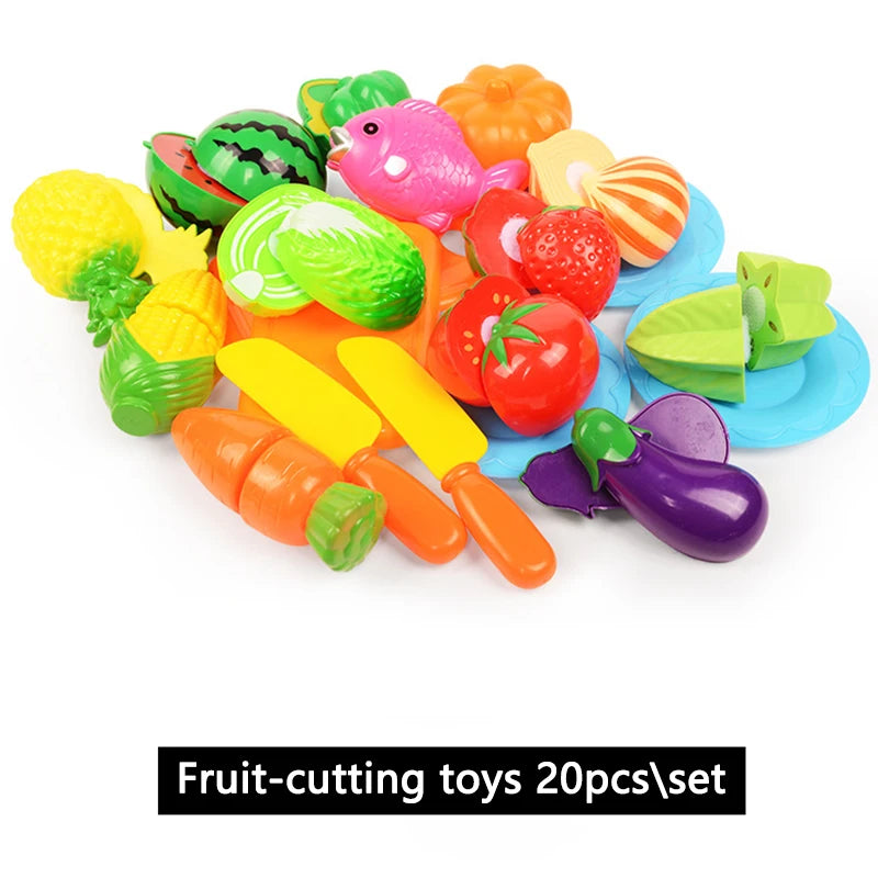 Baby Felt Board Play Food Toys Wall Sticker Fruits Vegetables Pretend Play Kitchen Games Fine Motor Skills Early Educational Toy