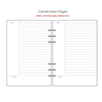 A5 A6 A7 Laser Notebook Planner Organizer Binder Books Journal Sketchbook Accessories Diary Office Supplies Notebook