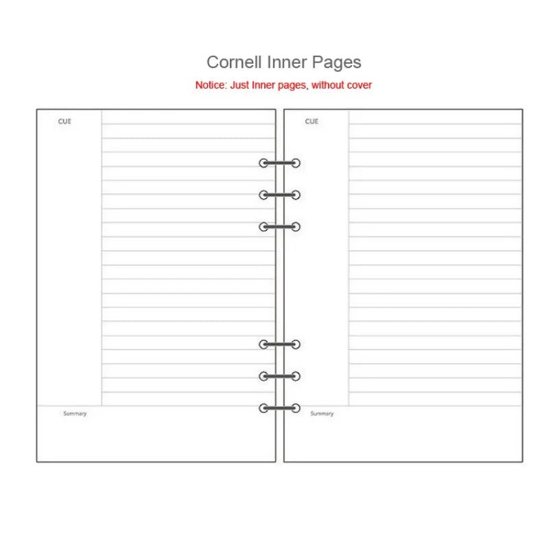 A5 A6 A7 Laser Notebook Planner Organizer Binder Books Journal Sketchbook Accessories Diary Office Supplies Notebook