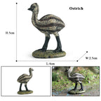 Oenux Classic Australian Wild Animals Kangaroos Koala Platypus Tasmanian Devil Echidna Cassowary Model Figurine Toy Kid Gift