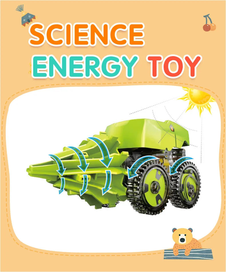 Solar Powered Dinosaur STEM Robot Kit for Kids