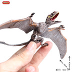 Oenux Classic Jurassic Dinosaur Brinquedo Quetzalcoatlus Ljahjas Pterodactyl Action Figures AnimalS Model PVC Collection Kid Toy