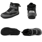 Kids Wide Toe Barefoot Snow Boots Warm Winter Minimalist Shoes