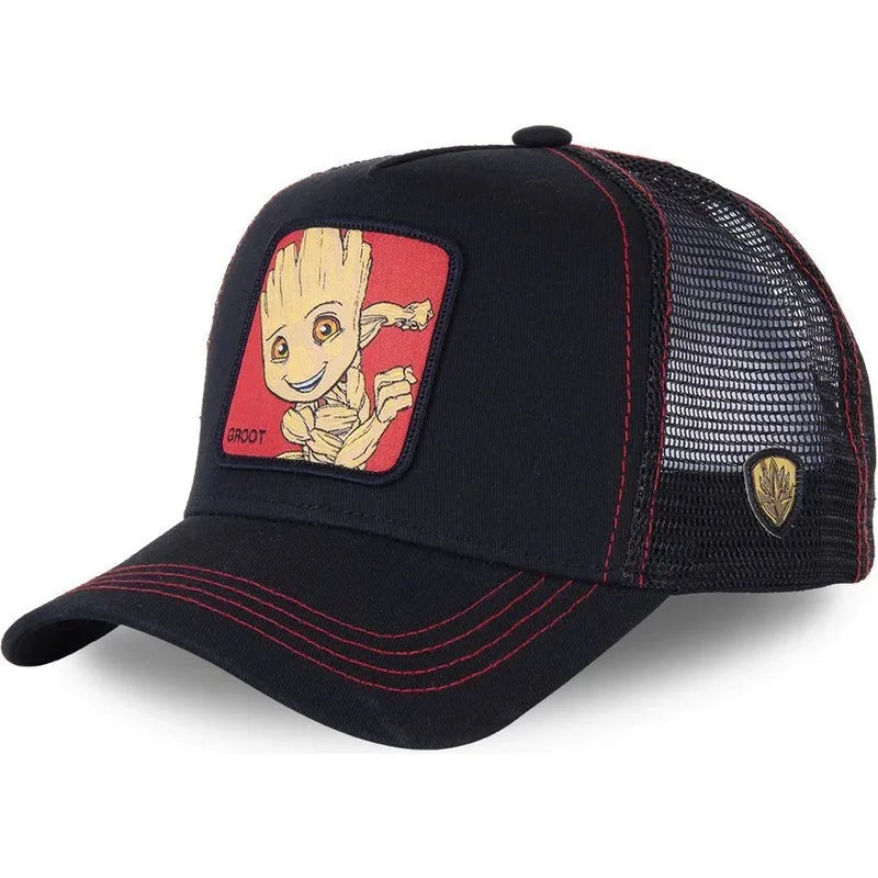 19styles Disney Marvel Baseball Cap Anime Figure Kids High Quality Hat Boy Girl Adjustable Travel Caps Birthday Party Gifts