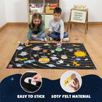 Zoo Animals Felt Story Board Montessori Learning Toy
