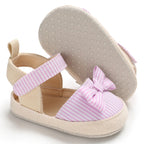 Baby Girl Summer Sandals Soft Sole Walking Shoes with Bow