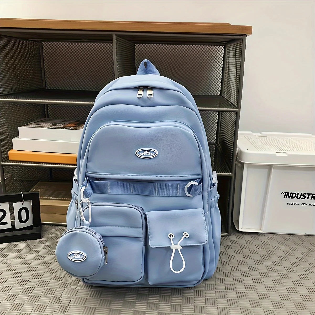 Large Capacity Sports Travel Backpack for School and Daily Use