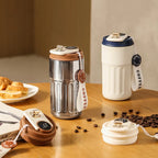 450ml Thermos Bottle Smart Display Temperature 316 Stainless Steel Vacuum Cup Office Coffee Cup Business Portable Thermal Mug