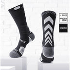 X-TIGER Sports Cycling Socks Breathable Cotton Aero Socks Bicycle Sock Running Hiking Camping Football Basketball Socks Unisex