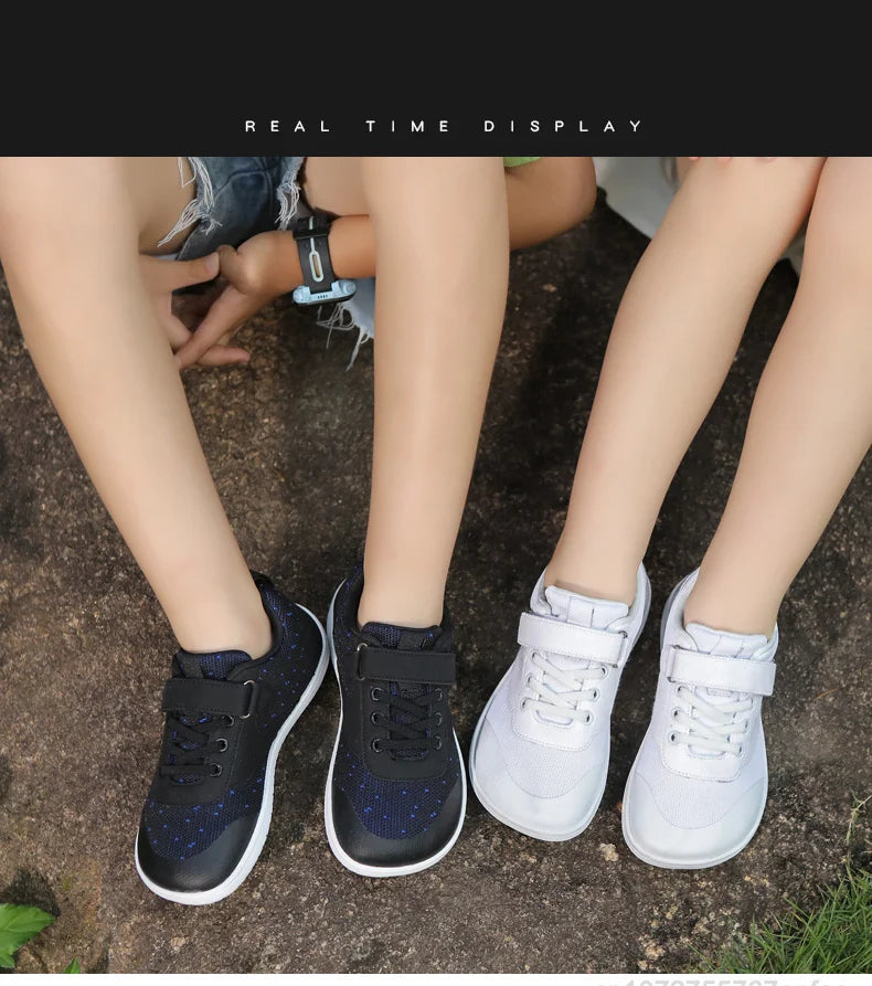 Kids Wide Barefoot Shoes Minimalist Sneakers for Growing Feet