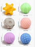 6Pcs Baby Sensory Ball, Baby Teething Toy, Montessori Early Childhood Education, Baby Water Toy Ball, Massage Ball