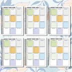 Household Chore Task Notebook Daily Weekly Monthly Cleaning Planner Family Home Cleaning Schedule Chart For Household Management