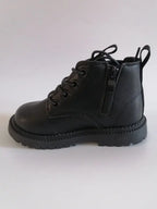 Kids Leather Chelsea Boots Waterproof Children Sneakers Beige Toddler Snow Boots Girl Winter Shoe Boy